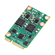 인텔<sup>®</sup> Movidius™ Myriad™ X VPU 2개 탑재 엣지 AI 모듈 (Full-size Mini PCIe 타입)